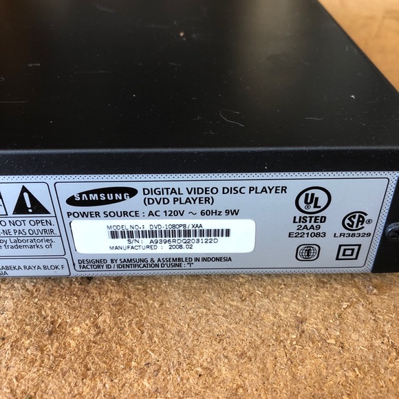 Samsung DVD player - Picture 3 of 3